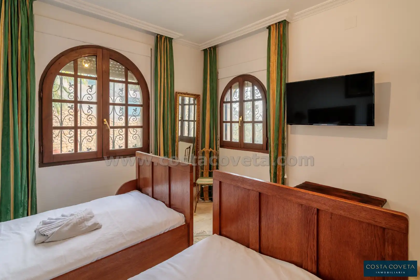 Bedroom of Houses for sale in El Campello  with Air Conditioner, Private garden and Terrace