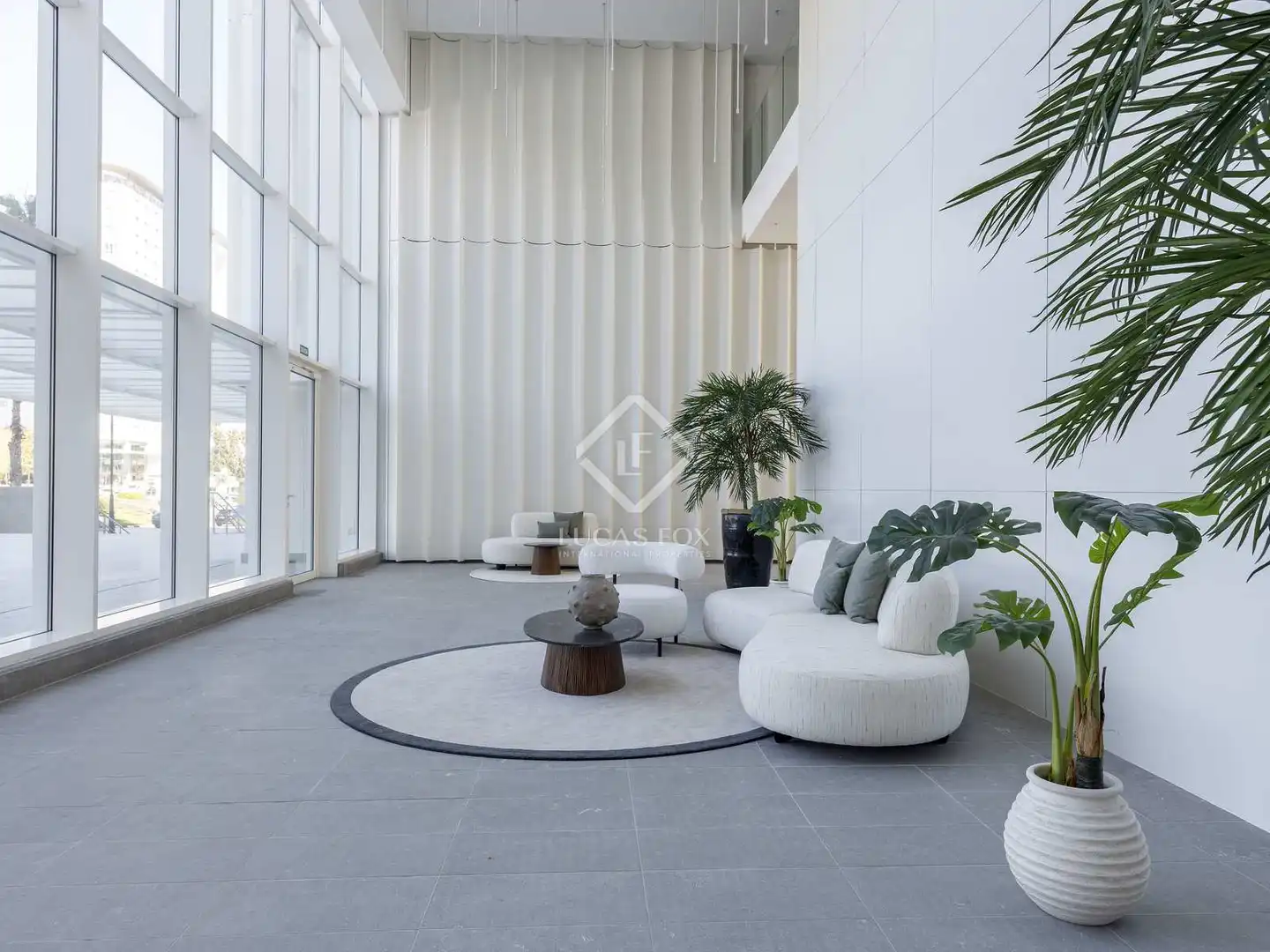 Wohnzimmer von Dachboden zum Verkauf in Valencia mit Klimaanlage, Heizung und Terrasse