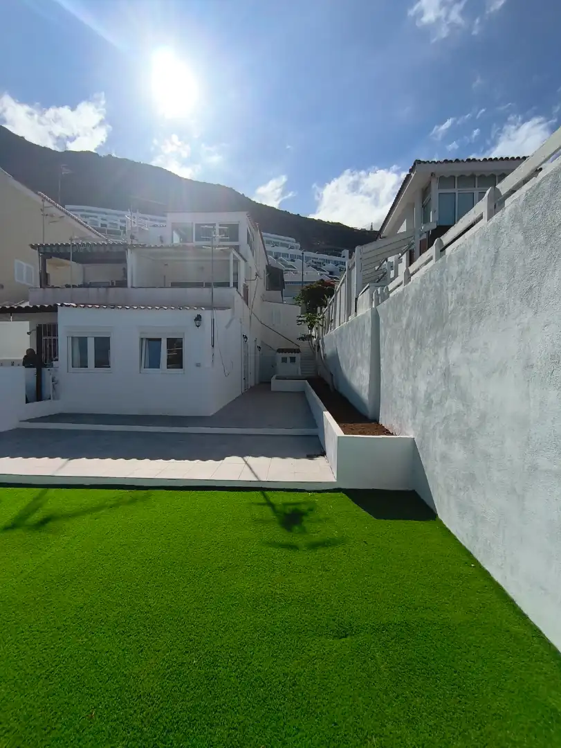 Terraza de Piso de alquiler en Santiago del Teide con Amueblado, Horno y Lavadora