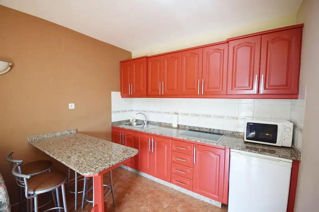 Cocina de Apartamento de alquiler en Mogán con Amueblado, Balcón y Piscina comunitaria