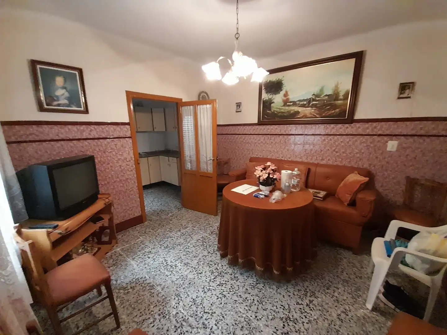 Living room of Detached homes for sale in Almodóvar del Campo  with Terrace and Storage room