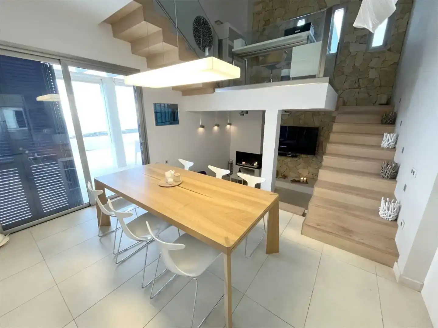 Comedor de Dúplex en venta en Adeje con Aire acondicionado, Terraza y Piscina
