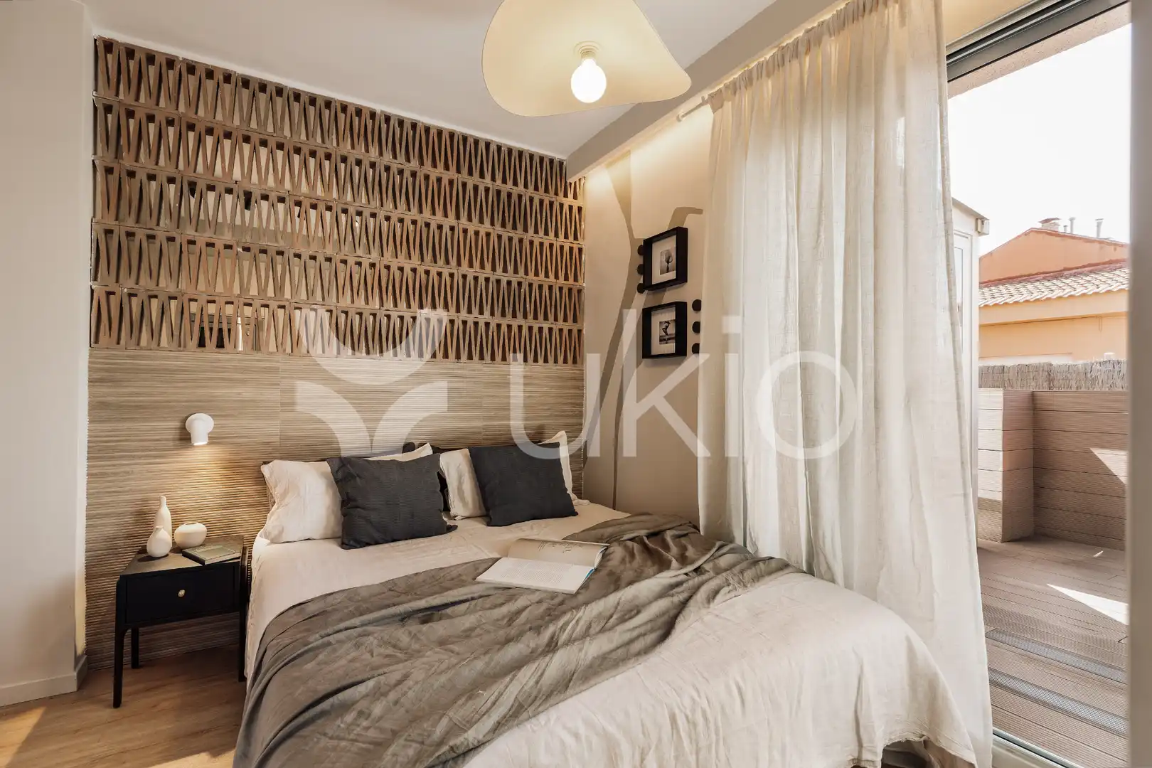 Habitación de Apartamento de alquiler en Barcelona con Aire acondicionado, Calefacción y Terraza