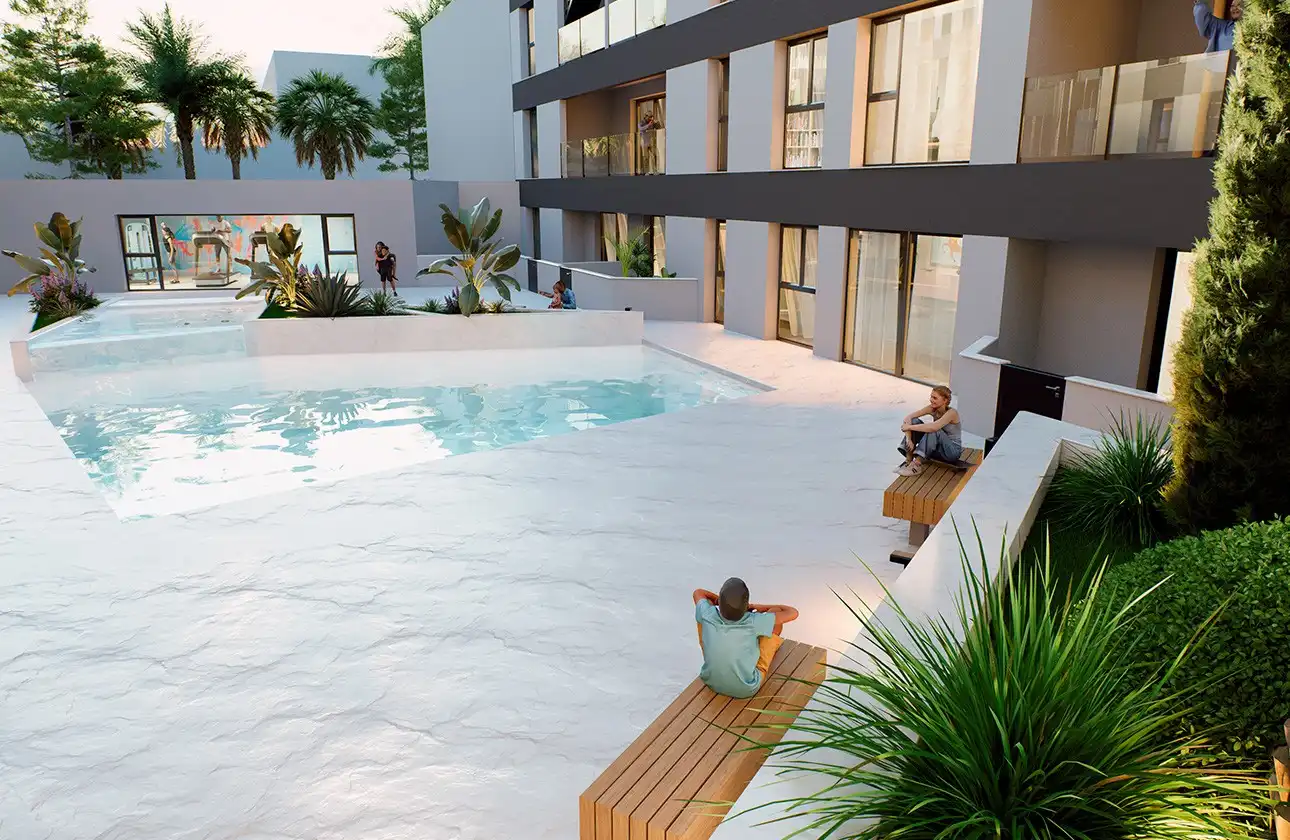 Piscina de Ático en venta en San Pedro del Pinatar con Aire acondicionado, Calefacción y Terraza