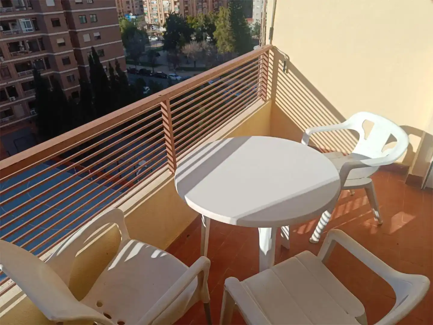 Terrasse von Wohnung zum Verkauf in  Valencia Capital