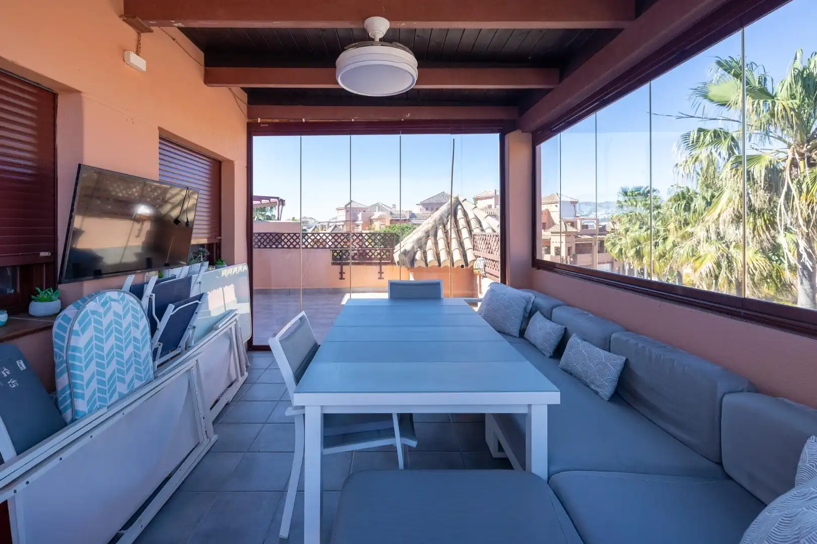Terrasse von Dachboden zum Verkauf in Motril mit Klimaanlage, Terrasse und Abstellraum