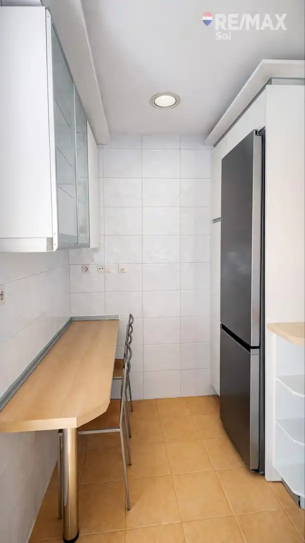 Küche von Wohnung zum Verkauf in Madrid mit Privatgarten, Parkett und Gemeinschaftspool
