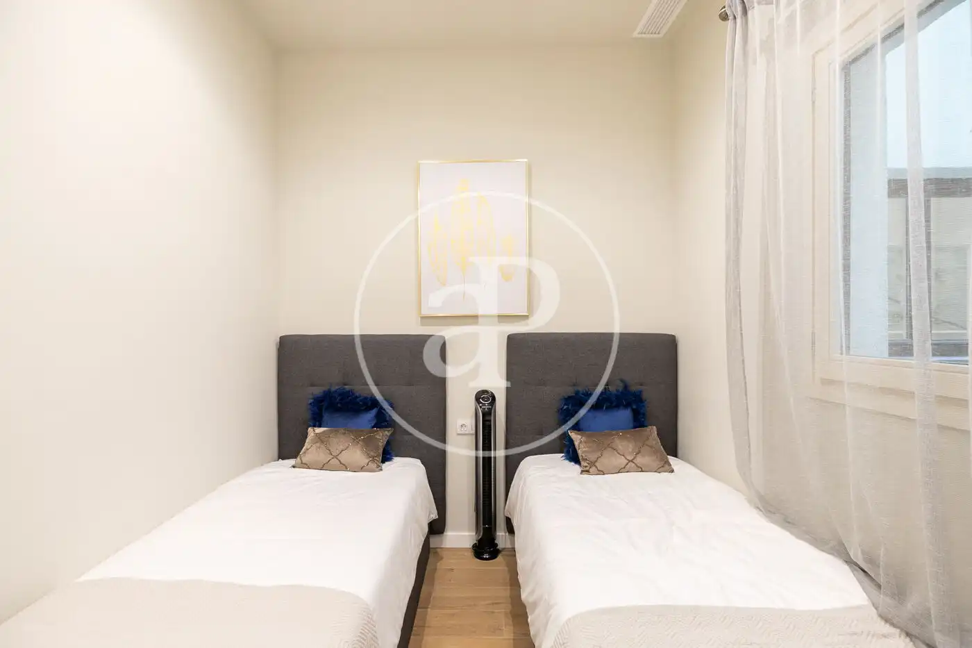 Schlafzimmer von Wohnung zum Verkauf in Barcelona mit Klimaanlage, Heizung und Möbliert