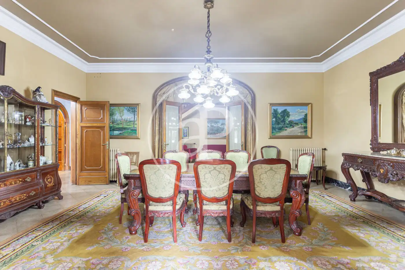 Dining room of Houses for sale in Terrassa  with Heating, Private garden and Terrace