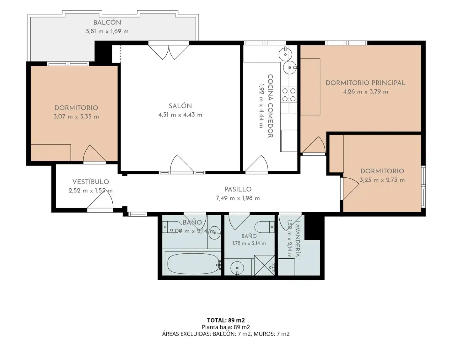 Flat for sale in Carrer Monturiol, Centre