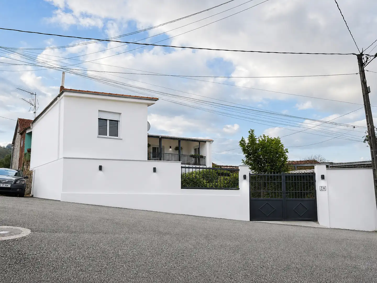 Vista exterior de Casa adosada en venta en Ponteareas con Calefacción, Terraza y Horno