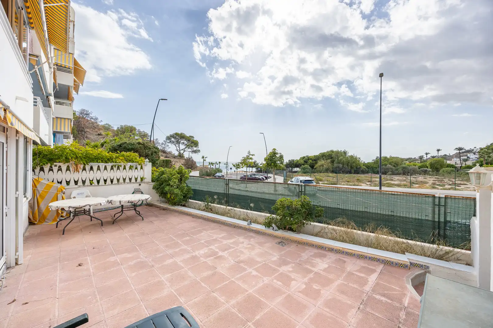 Terraza de Apartamento en venta en Villajoyosa / La Vila Joiosa con Piscina, Amueblado y Piscina comunitaria