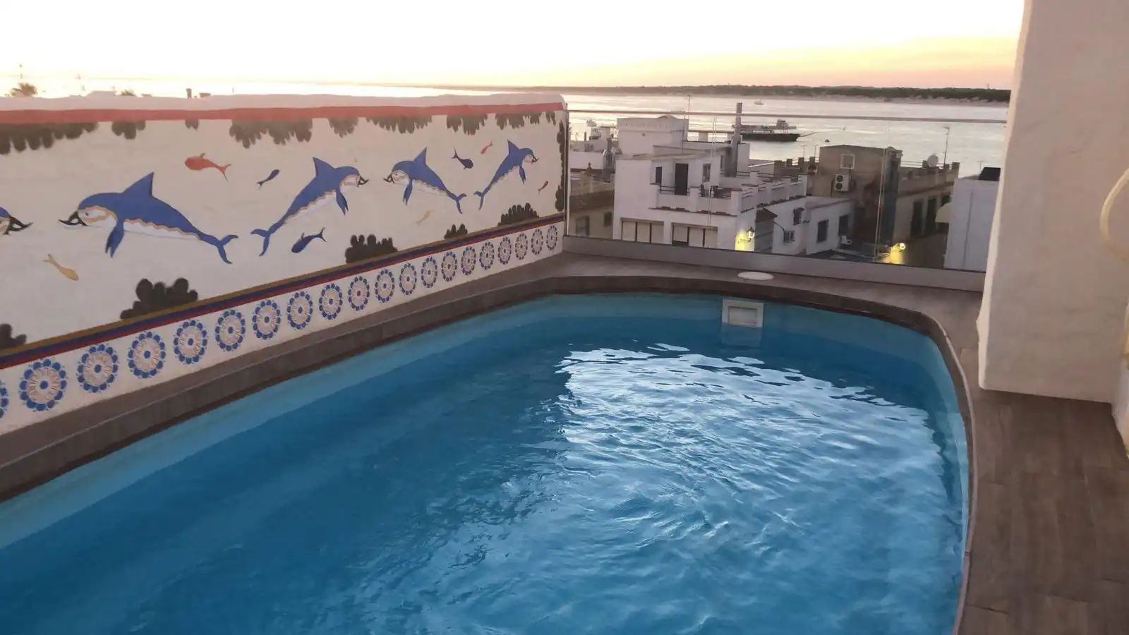 Swimming pool of Houses for rent in Sanlúcar de Barrameda  with Air Conditioner, Heating and Terrace