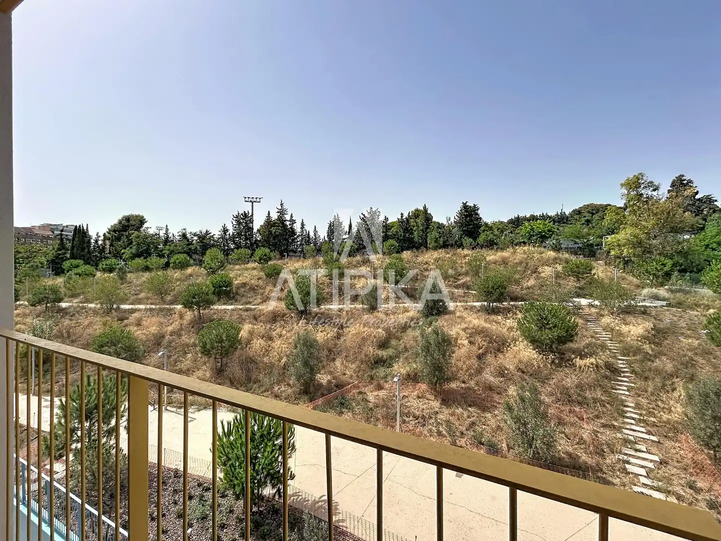 Exterior view of Flat for rent in Barcelona  with Air Conditioner, Parquet flooring and Storage room