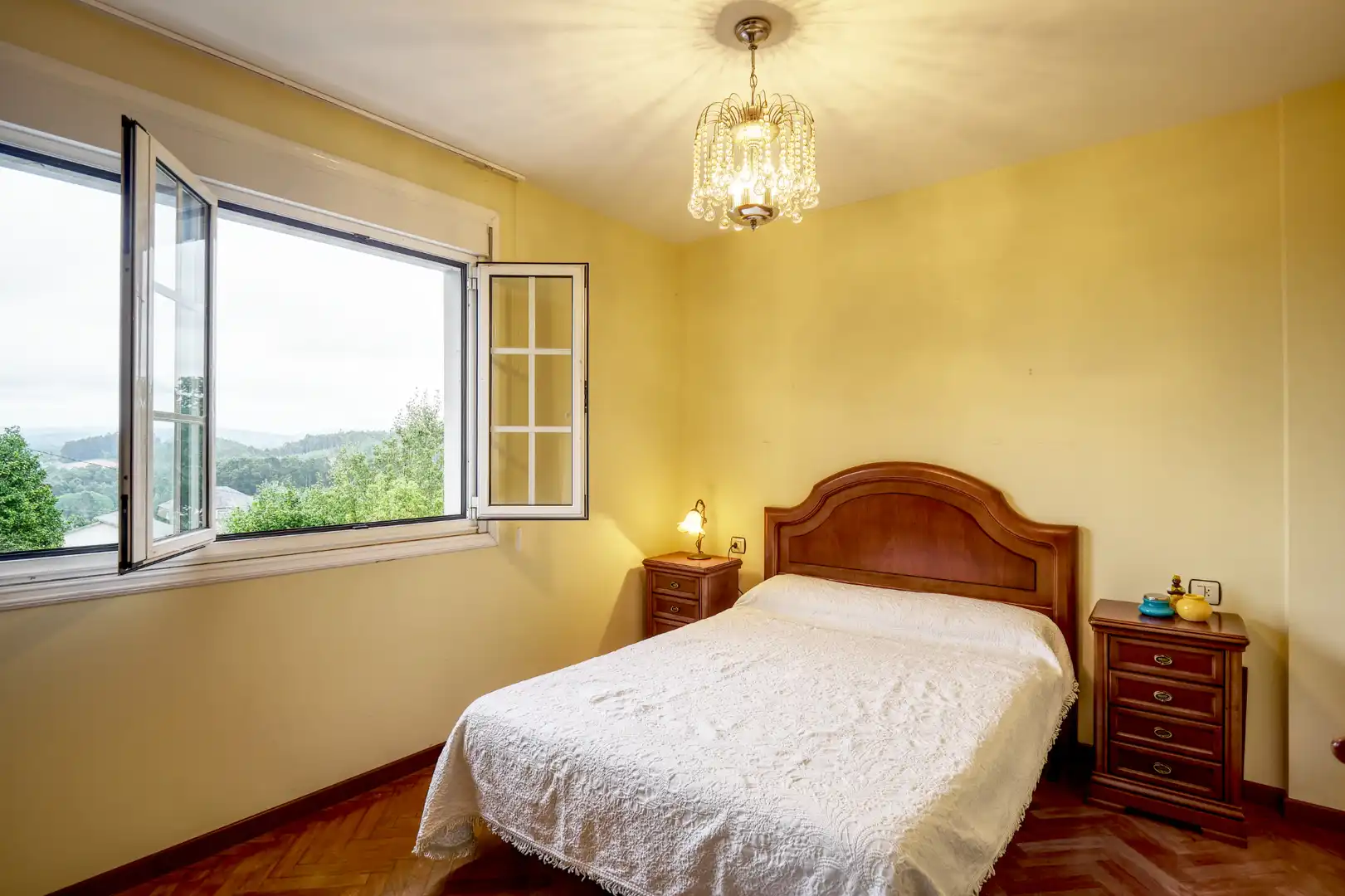 Bedroom of Houses for sale in Abegondo  with Heating, Private garden and Parquet flooring