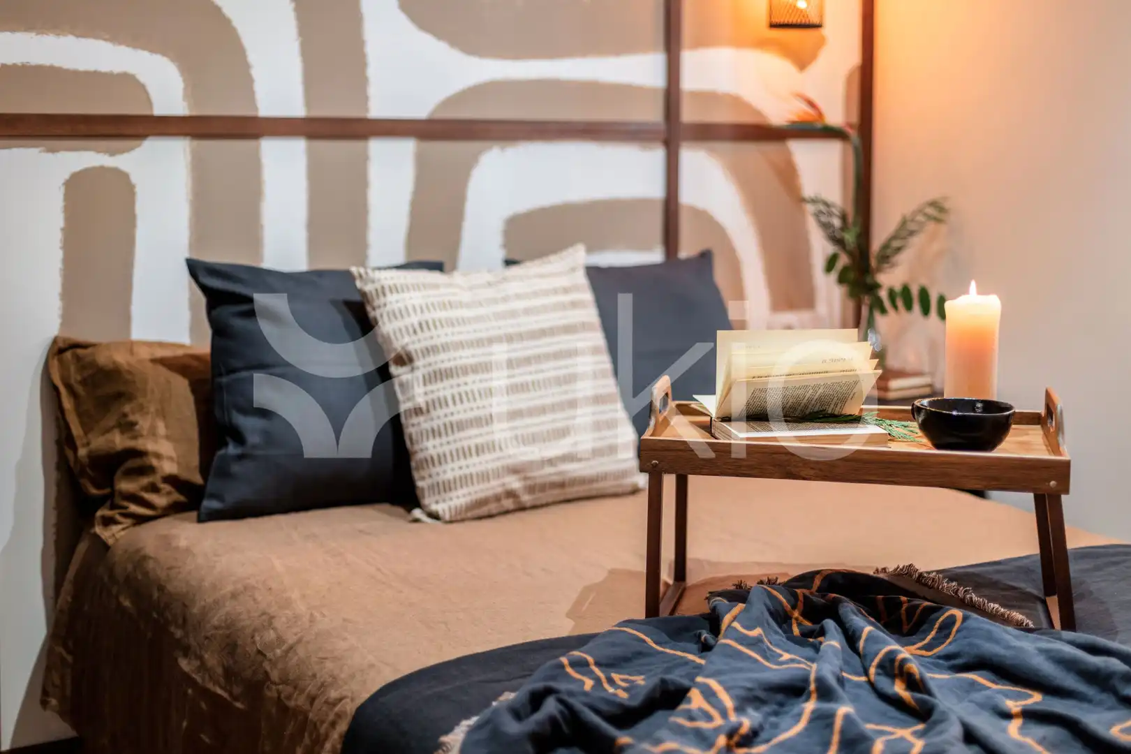 Bedroom of Apartments for rent in Madrid  with Air Conditioner, Heating and Furnished