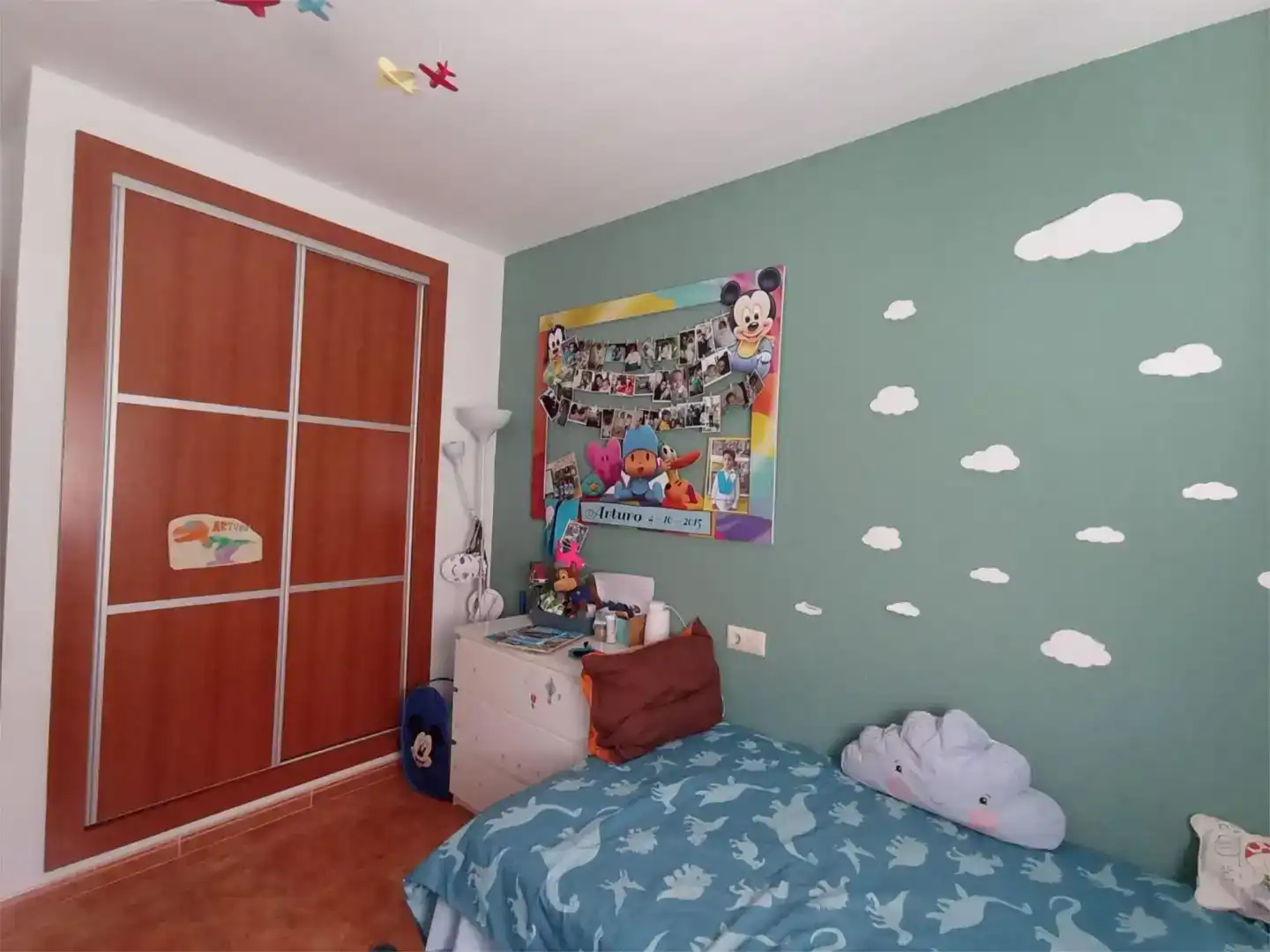 Habitación de Casa adosada en venta en Taberno con Aire acondicionado, Parquet y Amueblado