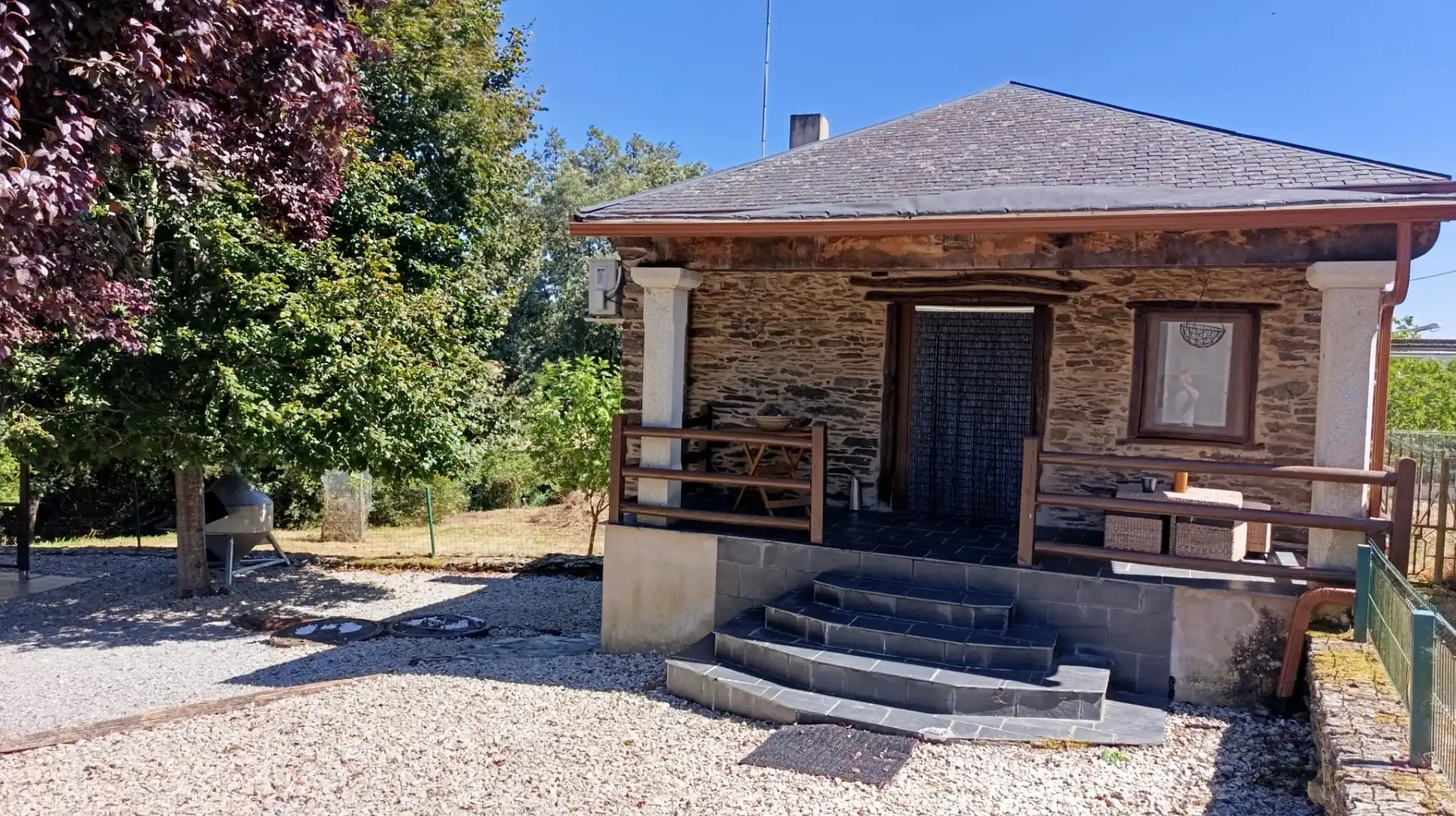 Casa rústica amb terrassa en venda a O Saviñao, imagen 54