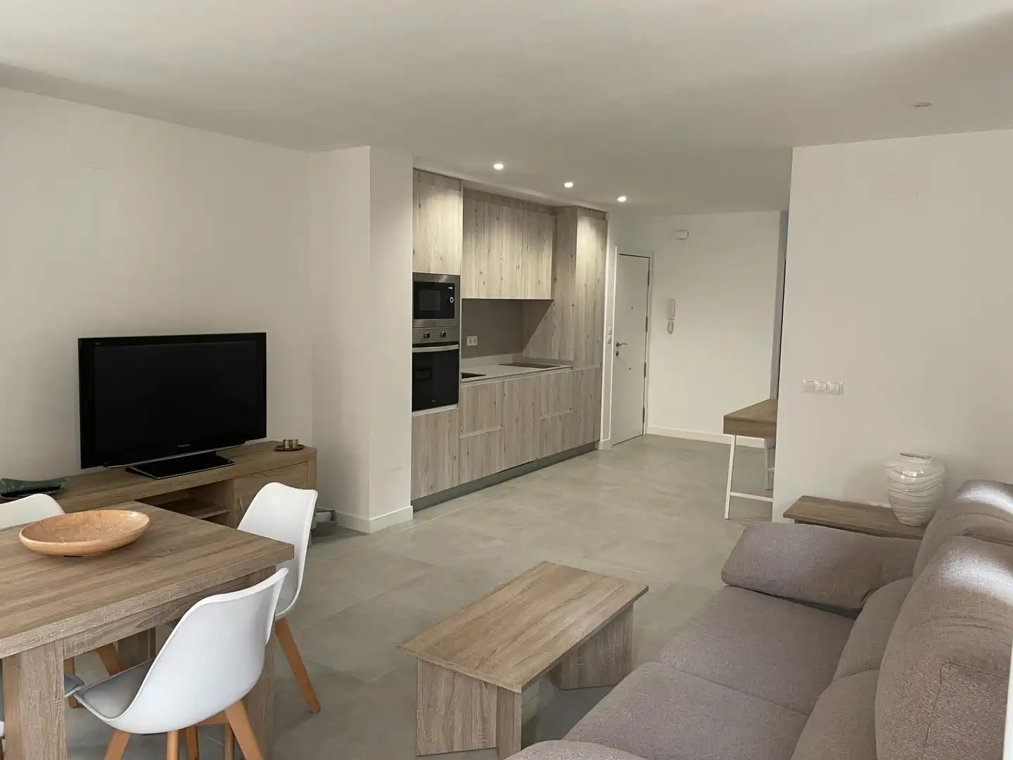 Living room of Flat for rent in Alicante / Alacant  with Air Conditioner, Heating and Furnished