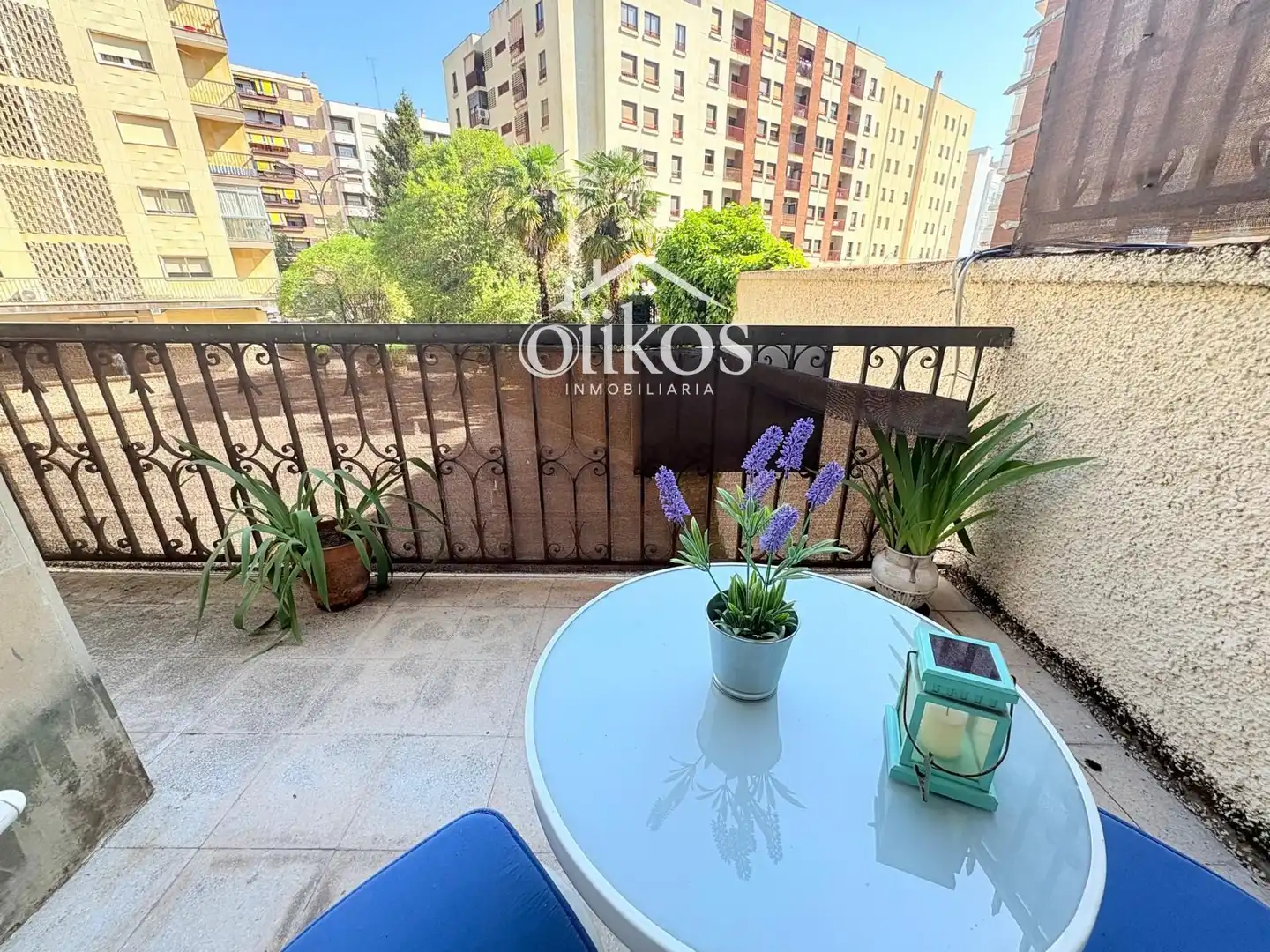 Terrasse von Wohnung zum Verkauf in Salamanca mit Heizung, Parkett und Balkon
