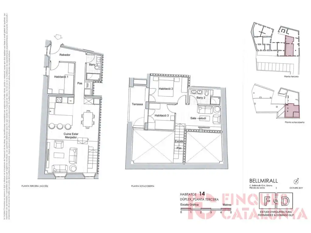 Duplexes for sale in Girona  with Air Conditioner and Terrace