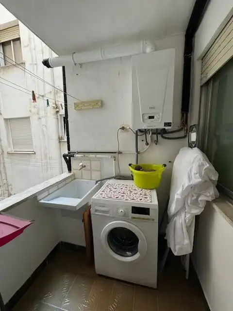 Badezimmer von Wohnung zur Miete in Alcoy / Alcoi mit Heizung, Terrasse und Möbliert