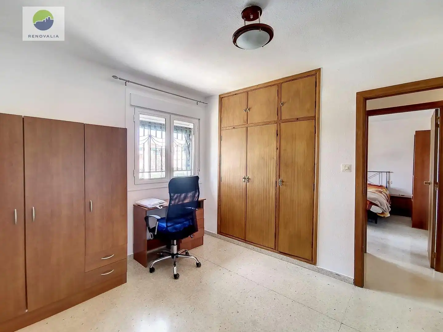 Bedroom of Flat for rent in Granada  with Storage room and Furnished