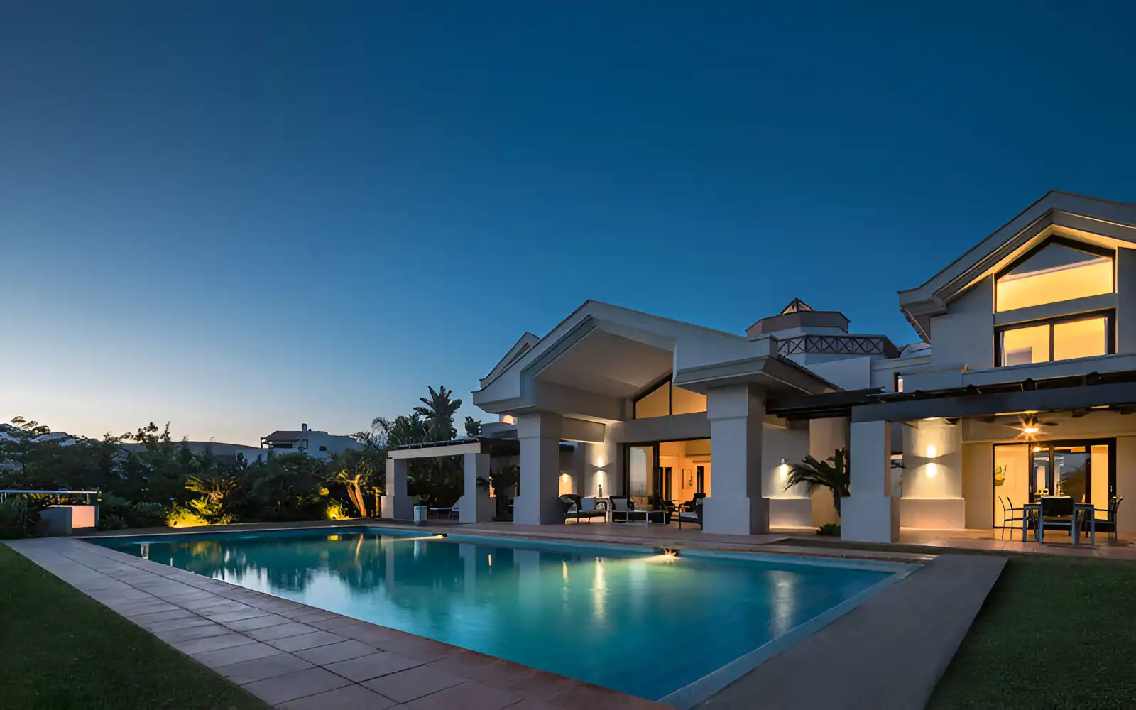 Casa con piscina en venta en Los Flamingos, imagen 2
