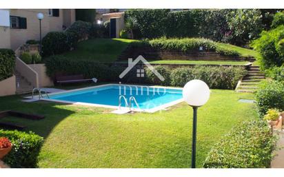 Swimming pool of House or chalet for sale in Sant Andreu de Llavaneres  with Air Conditioner, Terrace and Swimming Pool