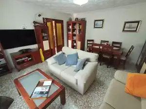 Sala d'estar de Finca rústica en venda en Mutxamel amb Aire condicionat, Jardí privat i Terrassa