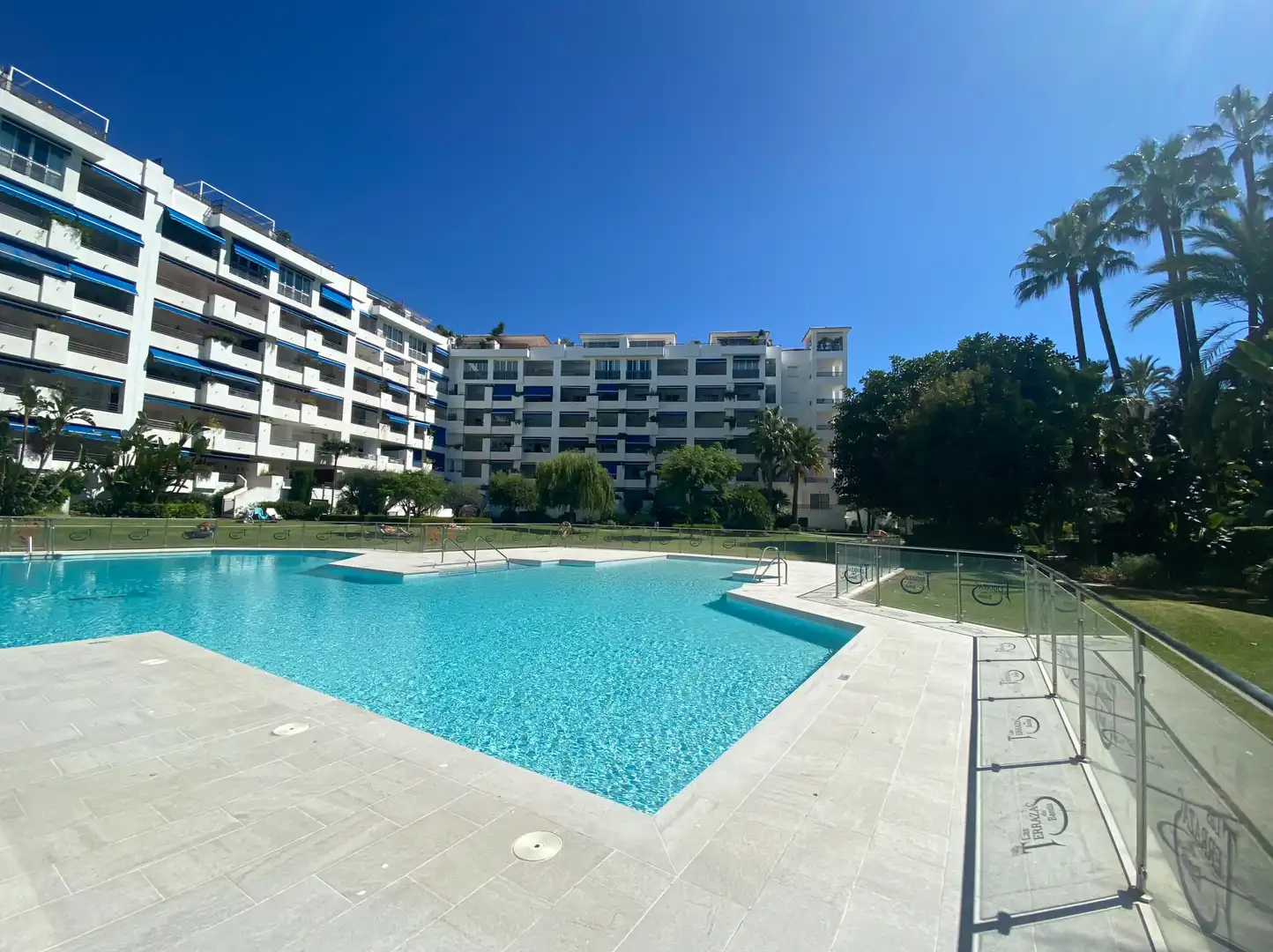 Piscina de Apartament de lloguer en Marbella amb Aire condicionat, Terrassa i Piscina