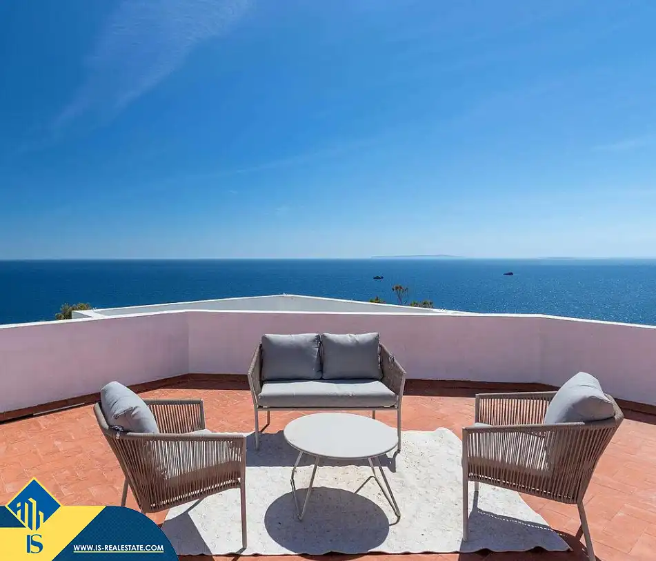 Terrassa de Casa o xalet en venda en Santa Eulària des Riu amb Terrassa, Piscina i Moblat