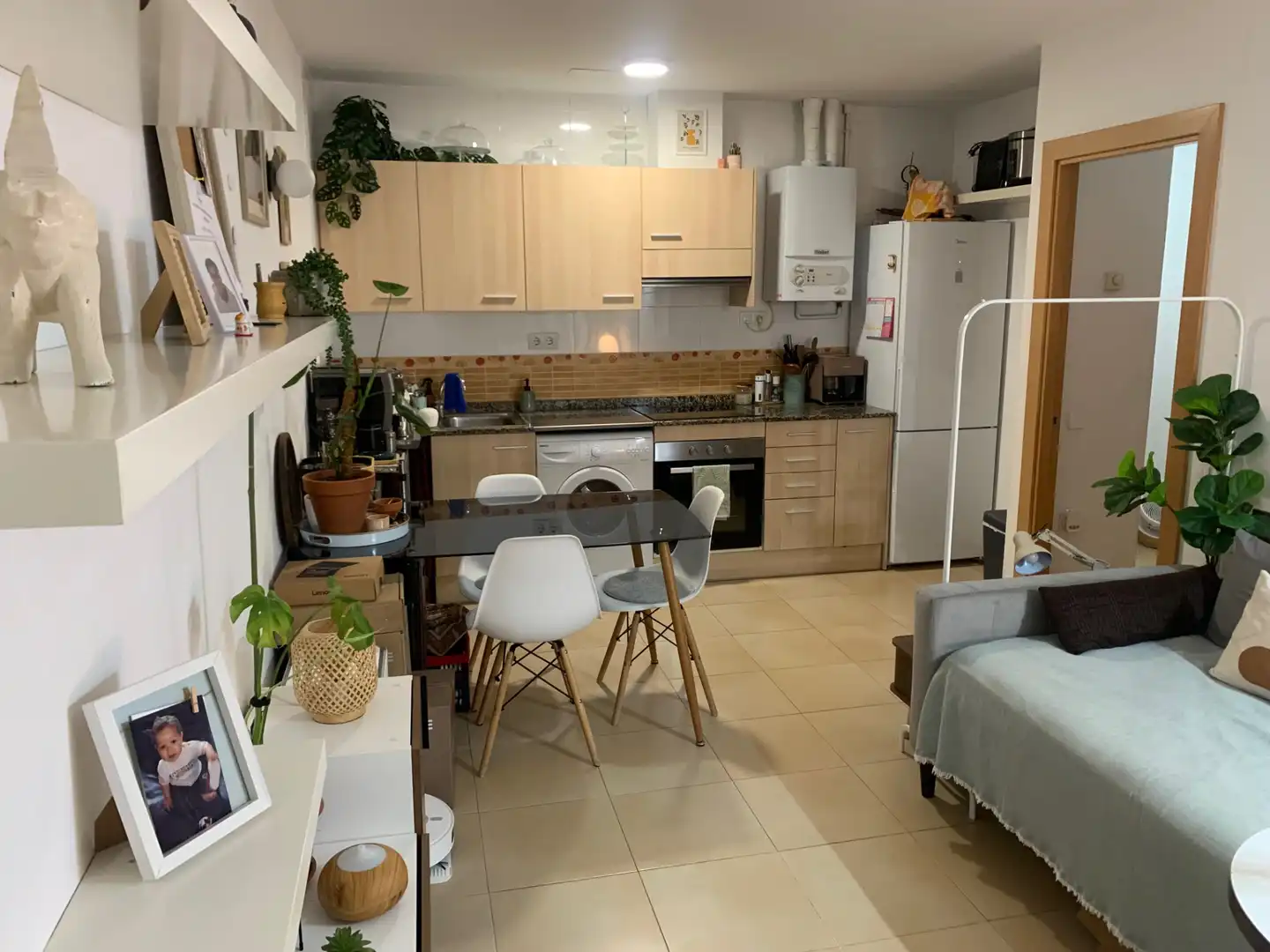 Cocina de Apartamento en venta en Roda de Berà con Aire acondicionado, Calefacción y Terraza