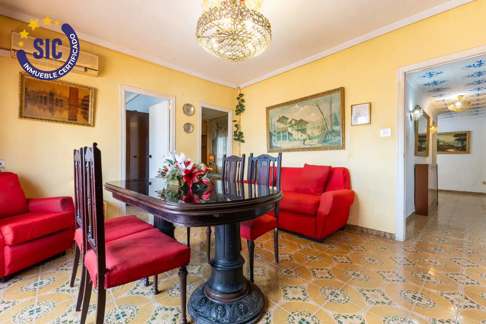 Esszimmer von Wohnung zum Verkauf in Sagunto / Sagunt mit Balkon