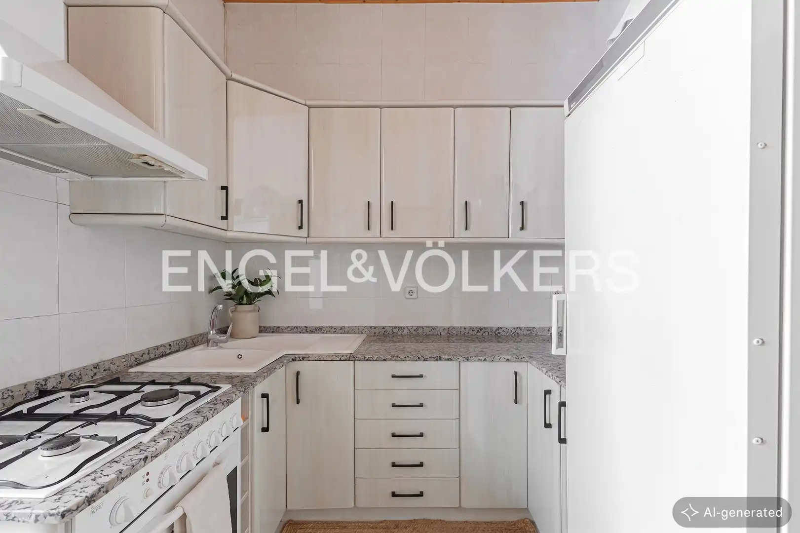 Cocina de Piso en venta en Barcelona con Aire acondicionado, Calefacción y Terraza