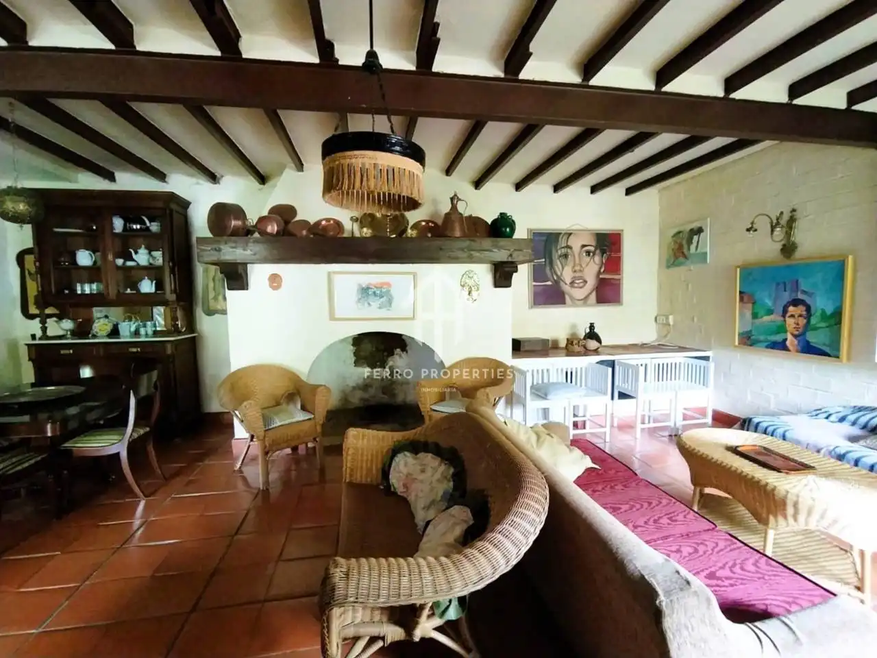 Living room of Country homes for sale in Loja  with Heating, Private garden and Swimming Pool