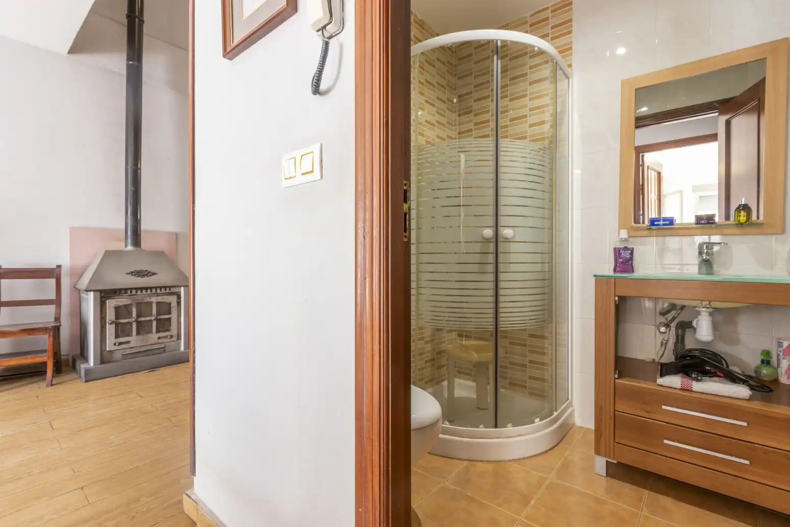 Bathroom of Houses for sale in Valencia  with Heating, Terrace and Storage room