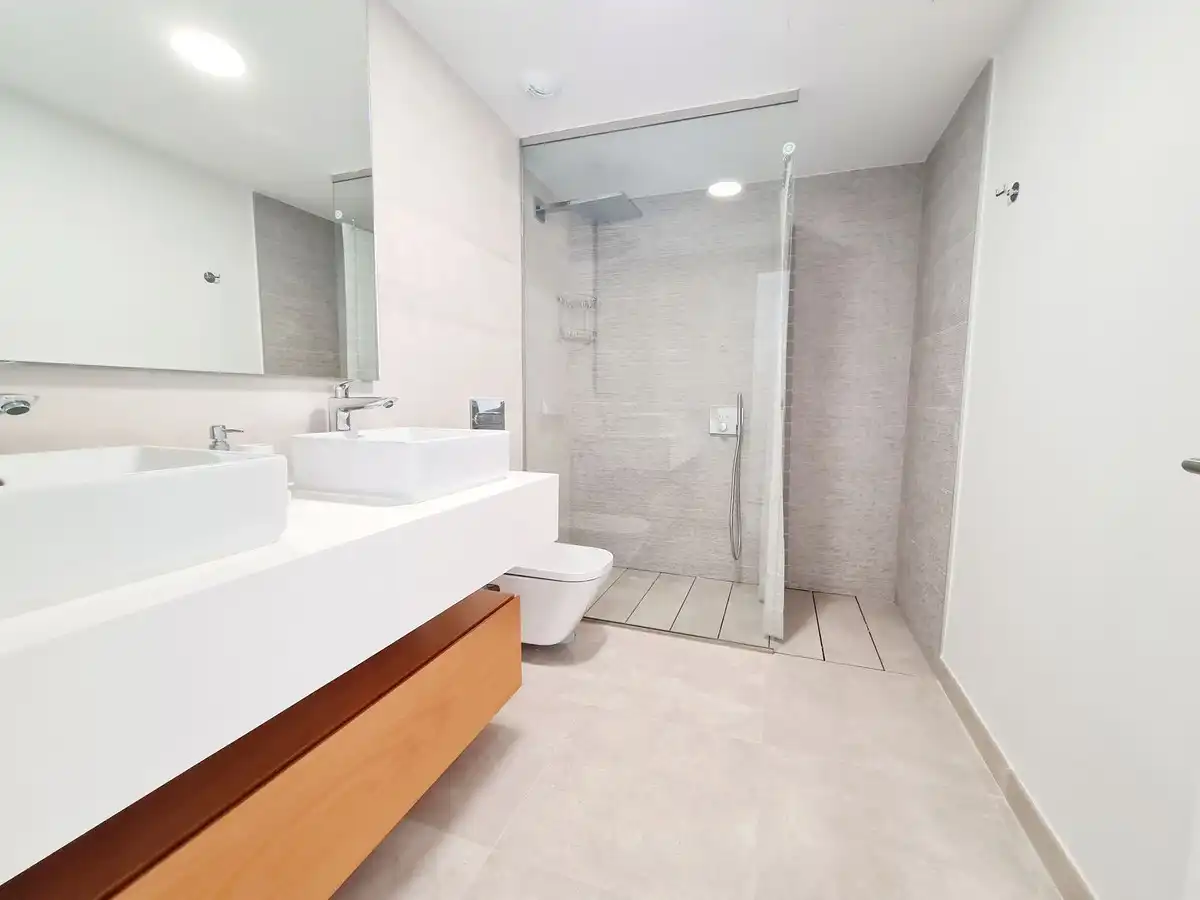 Bathroom of Detached homes for rent in Mijas  with Air Conditioner, Private garden and Swimming Pool