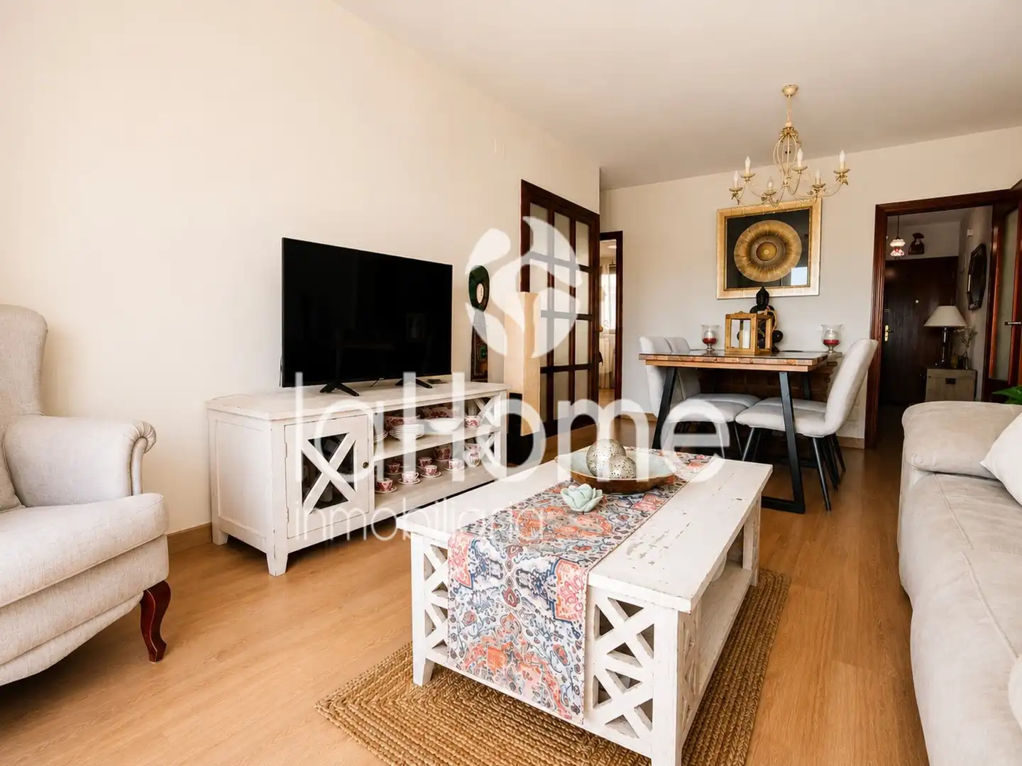 Sala de estar de Piso en venta en L'Eliana con Aire acondicionado, Parquet y Horno