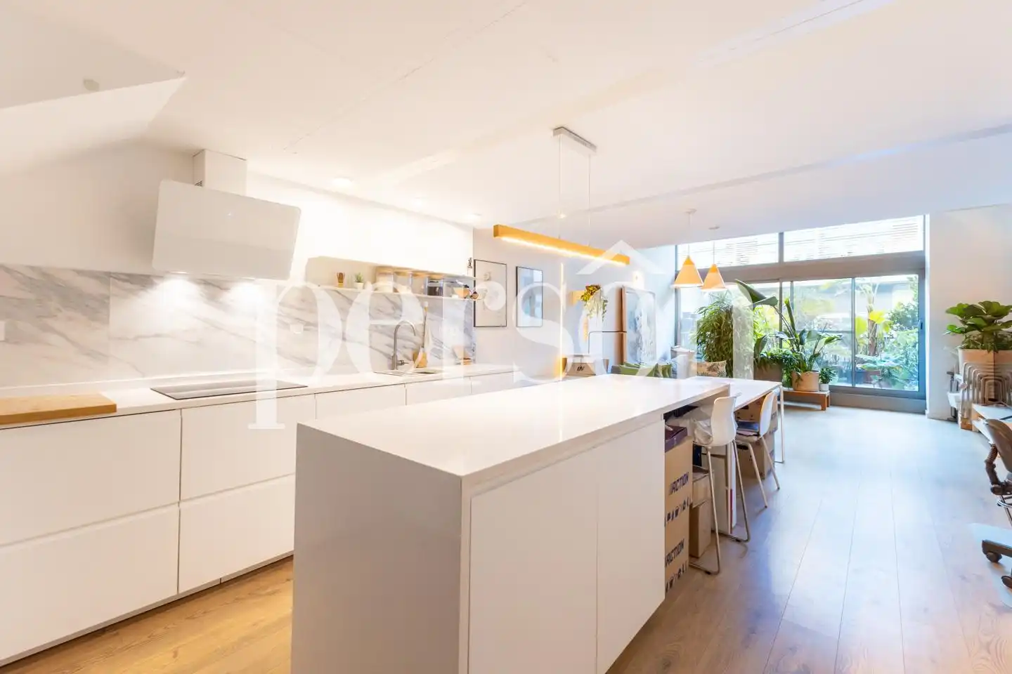 Küche von Maisonette zum Verkauf in Valencia mit Klimaanlage, Terrasse und Gemeinschaftspool