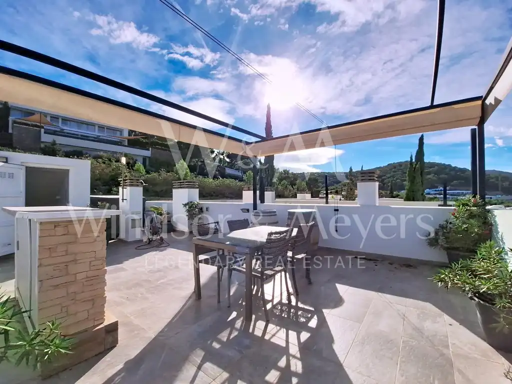 Terrassa de Dúplex en venda en Santa Eulària des Riu amb Aire condicionat, Calefacció i Terrassa