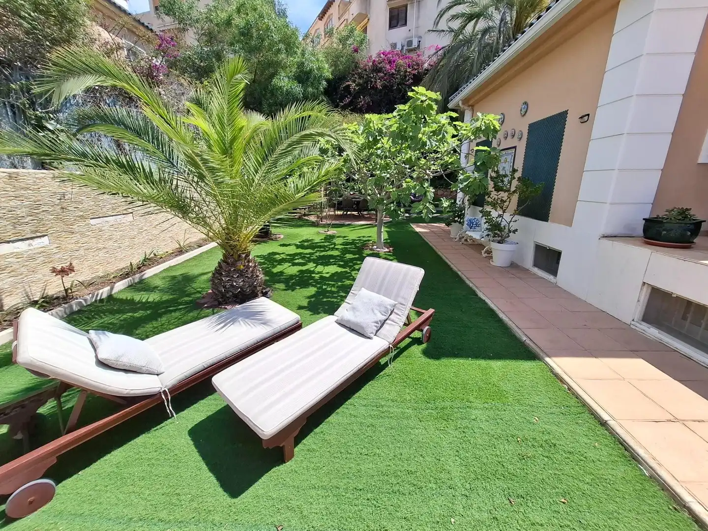 Terraza de Casa o chalet en venta en Elche / Elx con Calefacción, Jardín privado y Terraza