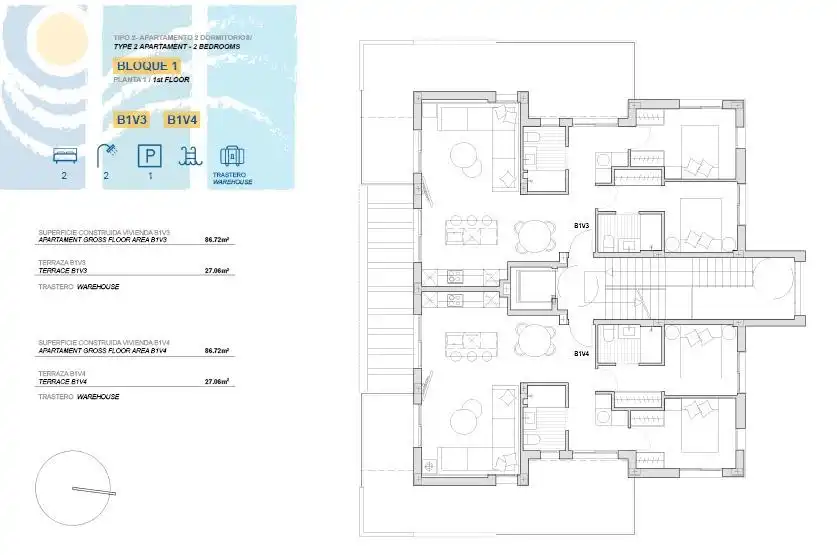 Apartment with terrace for sale in Mar Menor Golf, imagen 28
