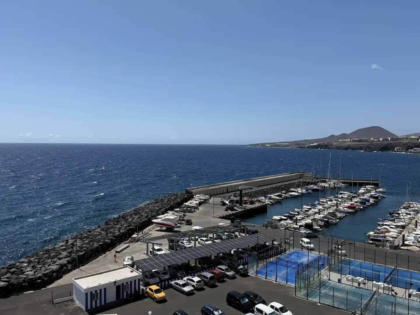 Vista exterior de Pis de lloguer en Candelaria amb Balcó