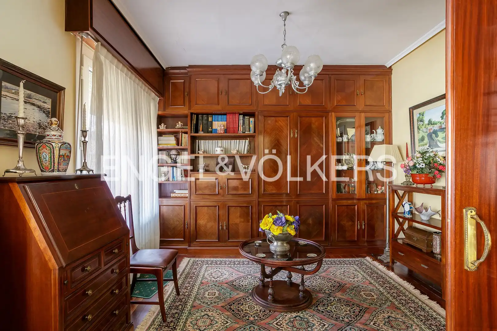 Sala d'estar de Pis en venda en Getxo  amb Calefacció, Parquet i Terrassa