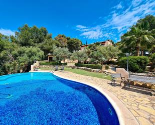 Swimming pool of House or chalet for sale in Calvià  with Air Conditioner, Heating and Private garden