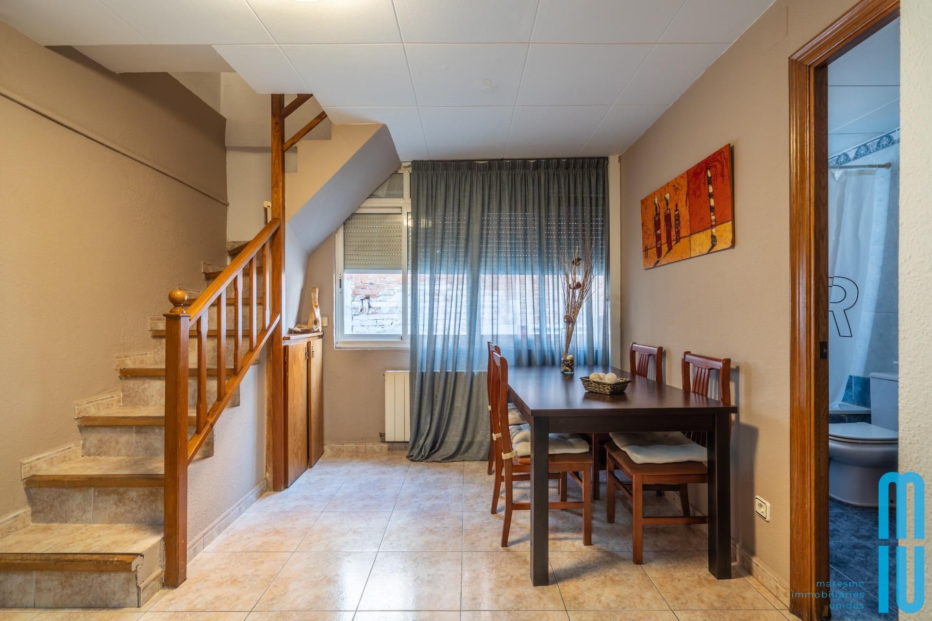 Dining room of Flat for sale in Mataró  with Air Conditioner, Heating and Balcony