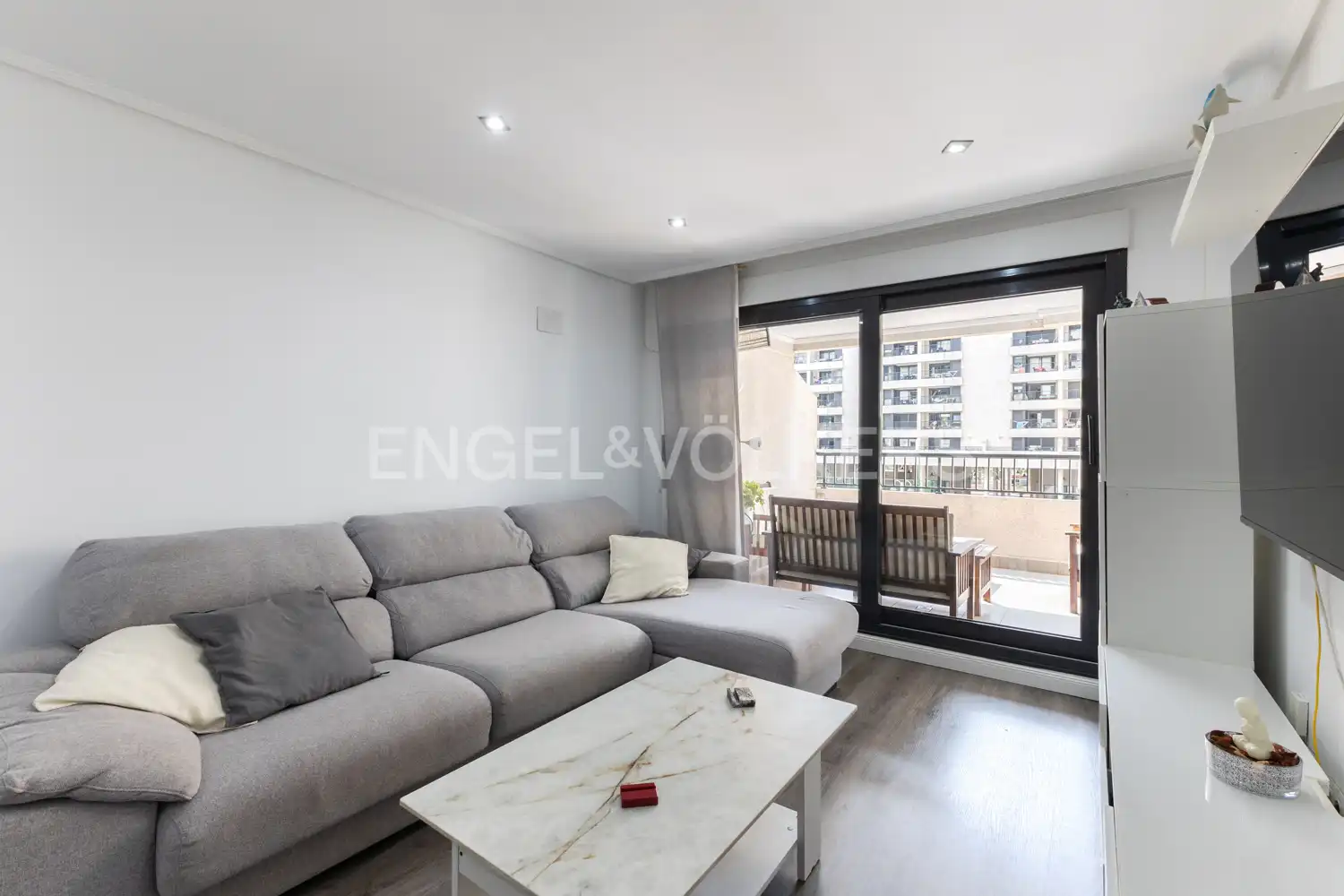 Sala de estar de Piso en venta en Alboraya con Aire acondicionado, Calefacción y Terraza