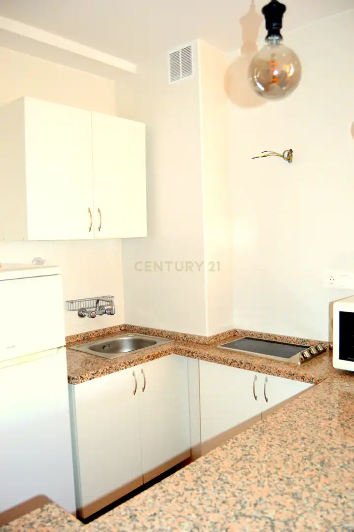 Kitchen of Study for rent in Torremolinos  with Air Conditioner, Private garden and Furnished