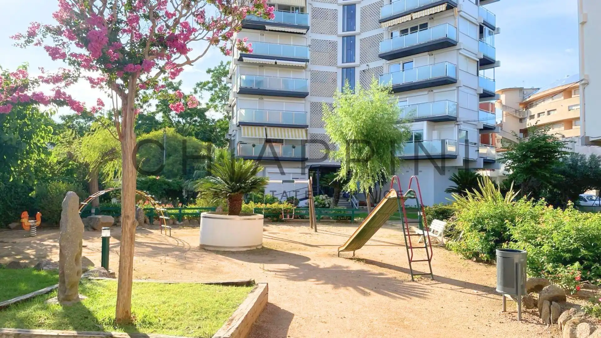 Jardín de Apartamento en venta en Castell d'Aro, Platja d'Aro i s'Agaró con Aire acondicionado, Calefacción y Terraza